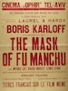 Boris Karloff in the thrill drama of the cetnury - The Mask Of Fu Manchu – הספרייה הלאומית