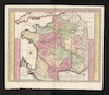 Les routes exactes des postes du Royaume de France [cartographic material] / Matth. Seutter excud – הספרייה הלאומית