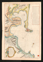 Carte hydrographique de la Baye de Cadix Dressée au Dépost des Cartes et Plans de la Marine Pour Le Service Des Vaisseaux Français Par ordre de Monsieur De Choiseul / Par Bellin.