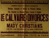 LE CAL VAIRE DE DIVORCES – הספרייה הלאומית