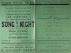SONG OF A NIGHT – הספרייה הלאומית