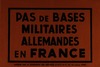 Pas de bases - militaries allemandes en France – הספרייה הלאומית