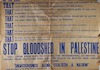 (עלון)THE JEWISH LEGION - STOP BLOODSHED IN PALESTINE – הספרייה הלאומית
