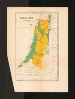 Palestine. Cultivation zones.