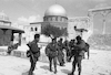 IDF units patroling on Mt Scopus next to the Mosques Omar and el-Aksa – הספרייה הלאומית