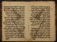 עשרת הדברות : בערבית ובארמית.