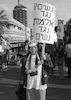 Hundreds of women demonstrating in Tel Aviv against the violence they face from men and their husbands.