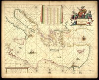 A Chart of the Levant or Eastermost part of the Mediterranean Sea By Iohn Seller.