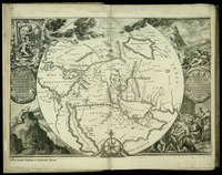 Orbis per creationem institutus Adam en syne Scheppinge Rom. de Hooge Inventor et fecit.