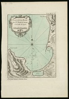 Plan de la rade de St. Jean d'Acre à la coste de Syrie