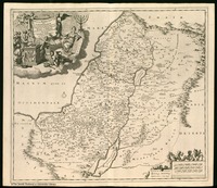 Iudaea Sive Terra Sancta quae Israelitarum in suas duodecim Tribus destincta Per T.Danckerts.
