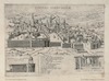 Civitas Hierusalem [cartographic material] / L.P – הספרייה הלאומית