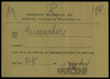 Applicant: Eisenscher, Harry; born 17.11.1921 in Vienna (Austria); single.