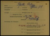 Applicant: Faith, Philipp; born 8.4.1893 in Vienna (Austria); single.