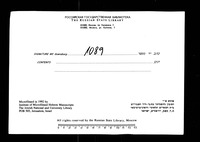 כתובה. בוזולו, איטליה. תקנ"ד.