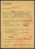 Applicant: Gabay, Sara; born 20.9.1885 in Istanbul (Turkey); widowed.