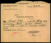 Applicant: Hochberg, Moses; born 12.10.1895 in Nadycze (Ukraine); married.