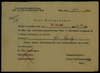 Applicant: Feldhorn Geb. Lehr, Chaya Klara; born 7.11.1893 in Sadagora; divorced.