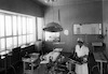 בית החולים האוניברסיטאי הדסה ירושלים חדר הניתוח, צילום: אלפרד ברנהיים, אוגוסט 1939