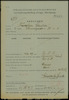 Applicant: Feuerstein, Max; born 13.5.1898 in Tarnów; married.