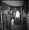 גבעת ברנר - שנות החמישים- הצגת פורים. משמאל לימין: אריה זליגפלד, יורם לוי. ירמי קידר, אורי טל ()