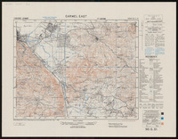 Carmel East / Dessiné et imprimé par le Service Géographique des F.F.L.-M.O.