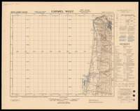 Carmel west / Dessiné et imprimé par le Service Géographique des F.F.L.-M.O.