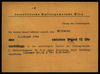 Applicant: Krakauer, Siegmund; born 19.5.1883 in Ivančice (Czech Republic) ; married.