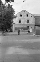 Brest. Malkah's fish restaurant building.