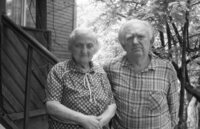 Gantsevichi. Local Jews - husband and wife.