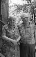 Gantsevichi. Local Jews - husband and wife.