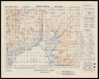 Rosh Pinna / Dessiné et imprimé par le Service Géographique des F.F.L.-M.O. ;.
