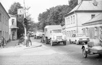 Kobrin. Street adjacent to central square.
