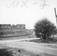 Krevo. Castle ruins.