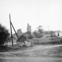 Krevo. Castle ruins.