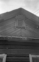 Lepel'. Wooden houses.