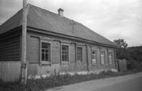 Lepel'. Wooden houses.
