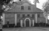 Ostryna. Synagogue building.