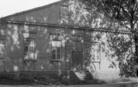 Ostryna. Synagogue building.
