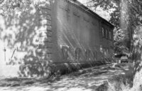 Ostryna. Synagogue building.