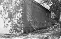 Ostryna. Synagogue building.
