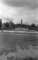 Pechera. Memorial on the place of the Pechersky concentration camp.