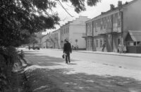 Schuchin. Main street of shtetle.