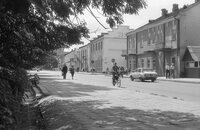 Schuchin. Main street of shtetle.