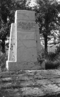 Schuchin. Monument to Jews which had been victimized by fascists in 1942.