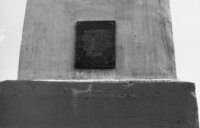 Zel'va. Monument on the place of Jews execution.