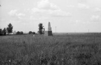 Zel'va. Monument on the place of Jews execution.