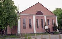 Ukmerge. Synagogue, Kauna st.