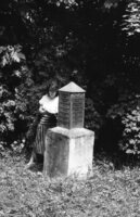 Vin'kovtsy. Monument to Jews which had been victimized by fascists in 1942.