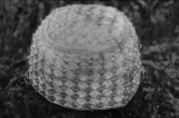 Khokhand, private collection of Igamberdyev (scientific worker from Khokhand Museum of Local Lore, History and Economy), 1992. Holiday woman's hat (film#2, frame 7). At present in collection of Petersburg Jewish University (Petersburg Institute for Jewish Studies).